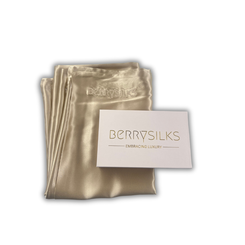 Berrysilks Silk Pillowcase - Taupe